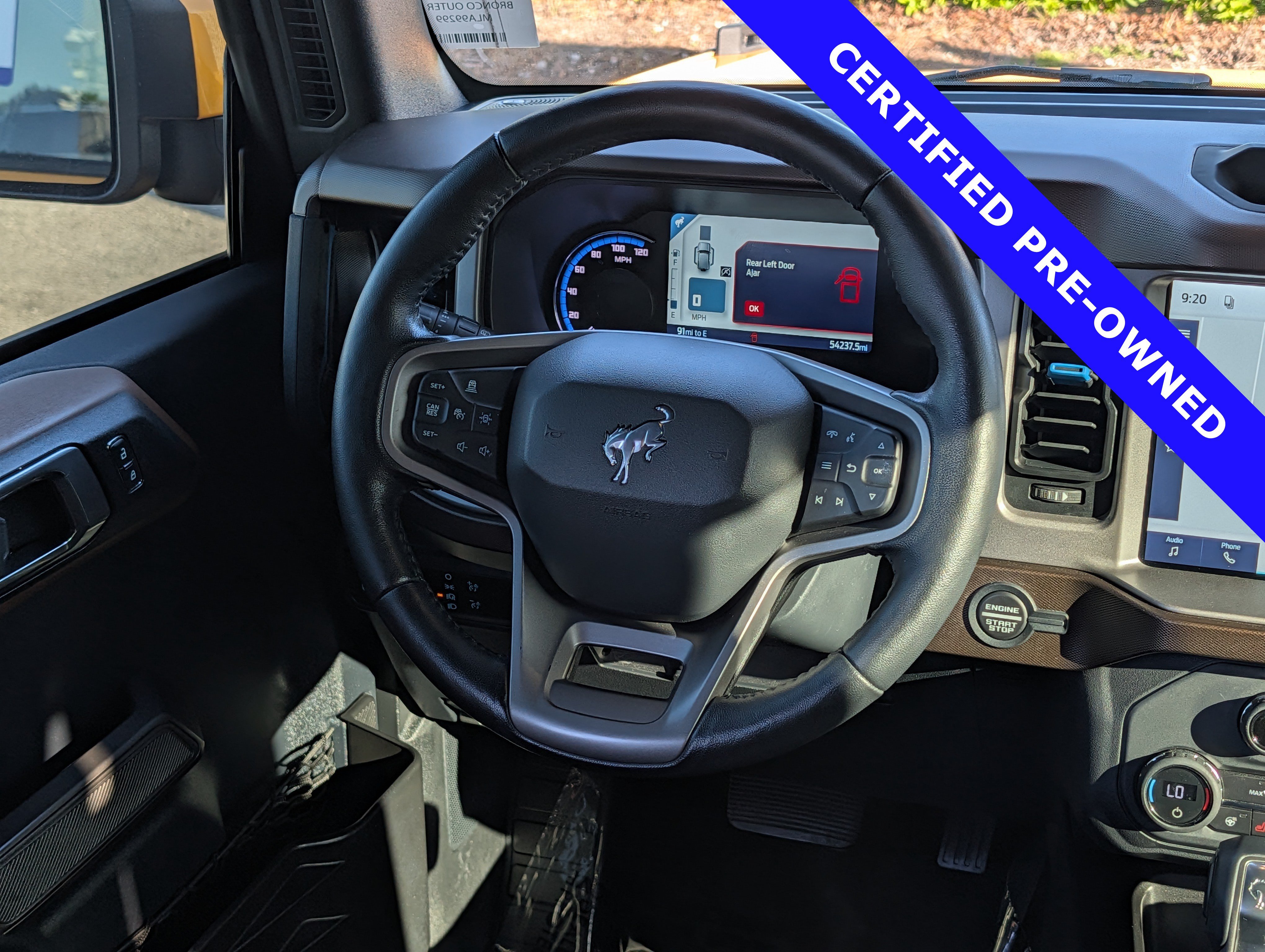Certified 2021 Ford Bronco Outer Banks w/ Sasquatch Package AWD/4WD image 17