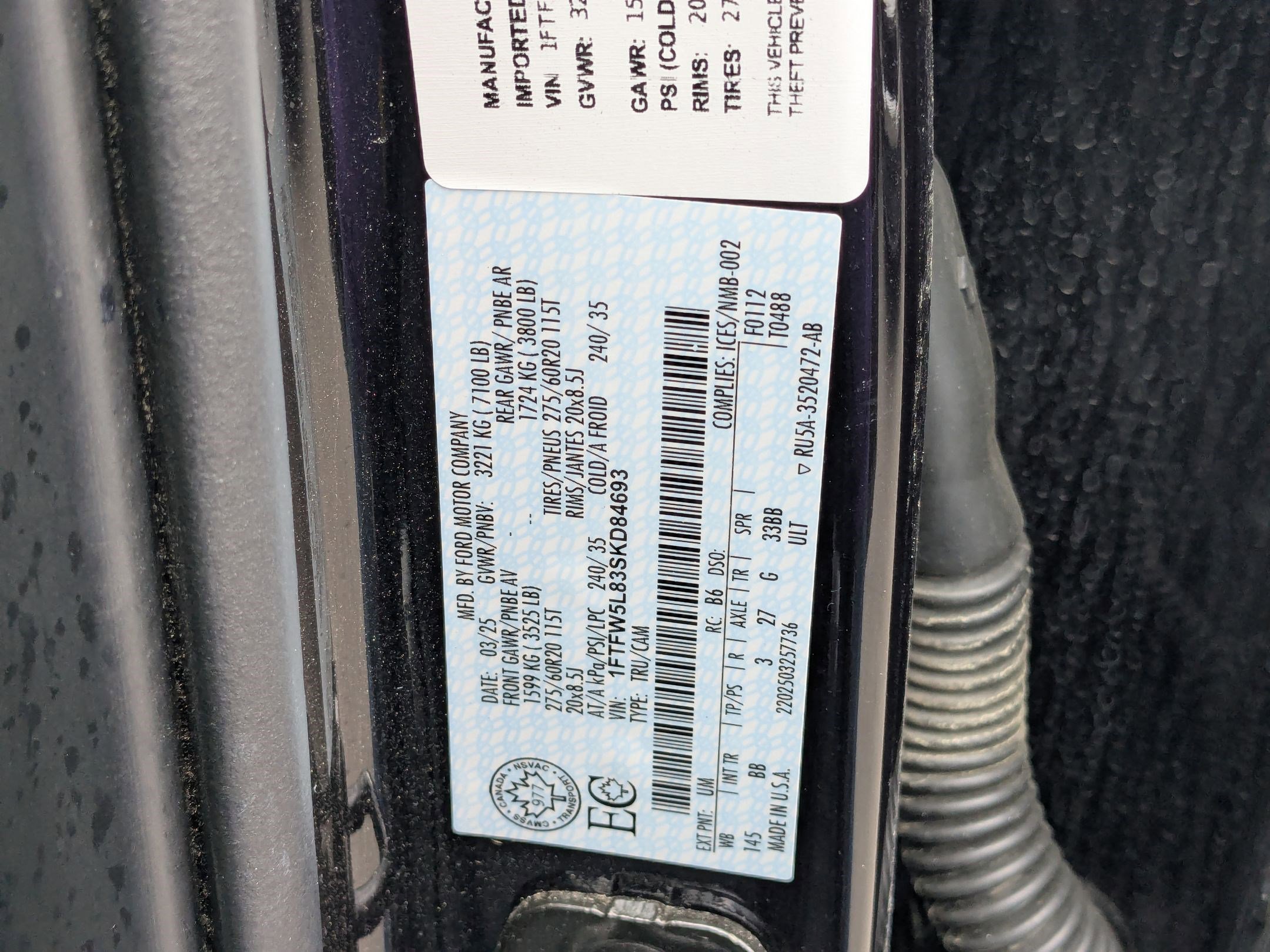 Certified 2025 Ford F150 Lariat AWD/4WD image 38