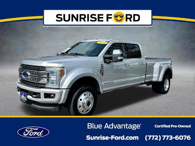 Certified 2019 Ford F450 Platinum w/ Platinum Ultimate Package