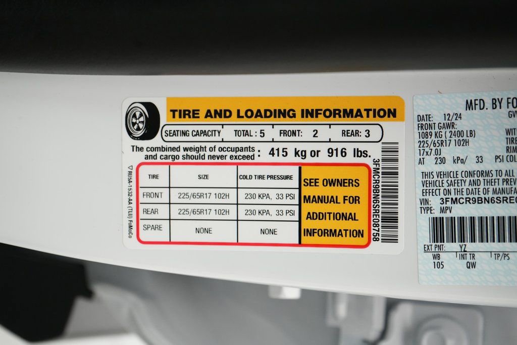 Certified 2025 Ford Bronco Sport Big Bend w/ Convenience Package image 26