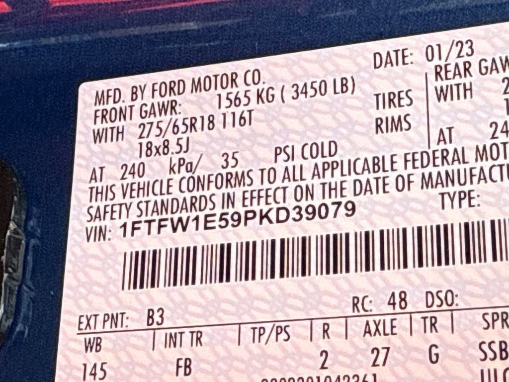 Certified 2023 Ford F150 XLT w/ Equipment Group 302A High AWD/4WD image 32