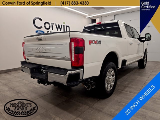 Certified 2024 Ford F350 King Ranch w/ Chrome Package AWD/4WD image 7