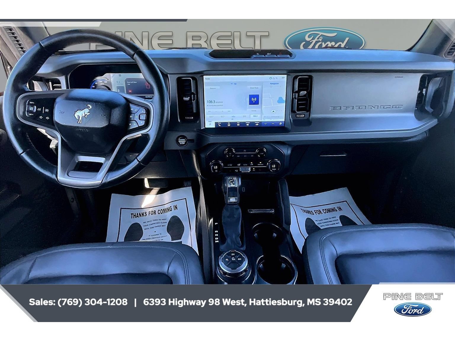 Certified 2024 Ford Bronco Big Bend AWD/4WD image 14