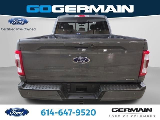 Certified 2021 Ford F150 Lariat w/ Equipment Group 502A High image 3