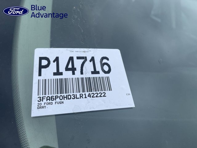 Certified 2020 Ford Fusion SE FWD image 3