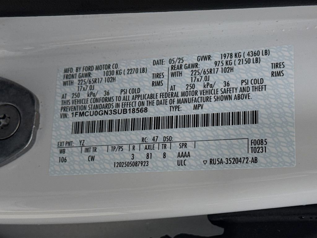 Certified 2025 Ford Escape Active image 30