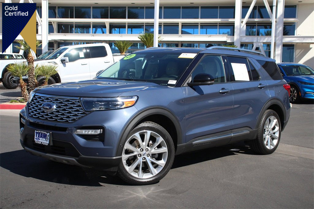 Certified 2021 Ford Explorer Platinum w/ Equipment Group 601A image 1