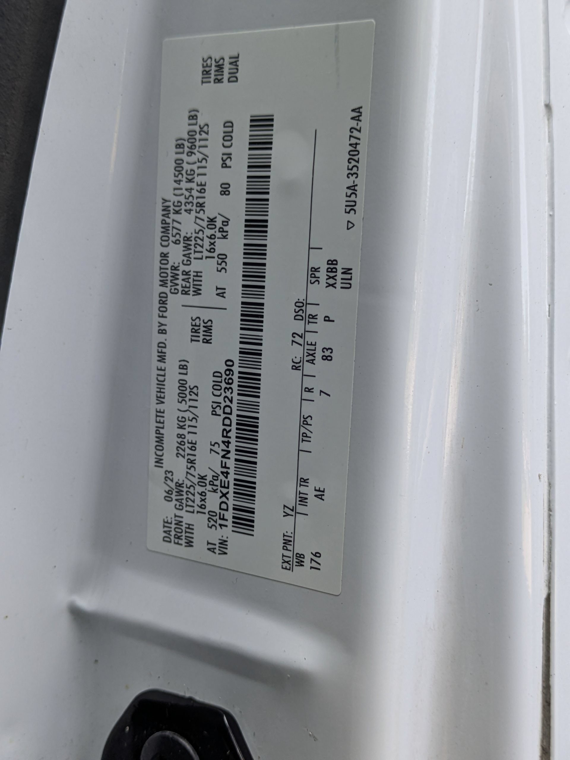 Certified 2024 Ford E-450 and Econoline 450 Super Duty w/ Power Windows & Locks Group RWD image 28