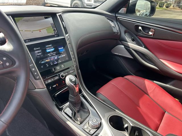 Used 2022 INFINITI Q60 Red Sport 400 w/ Carbon Fiber Package image 15