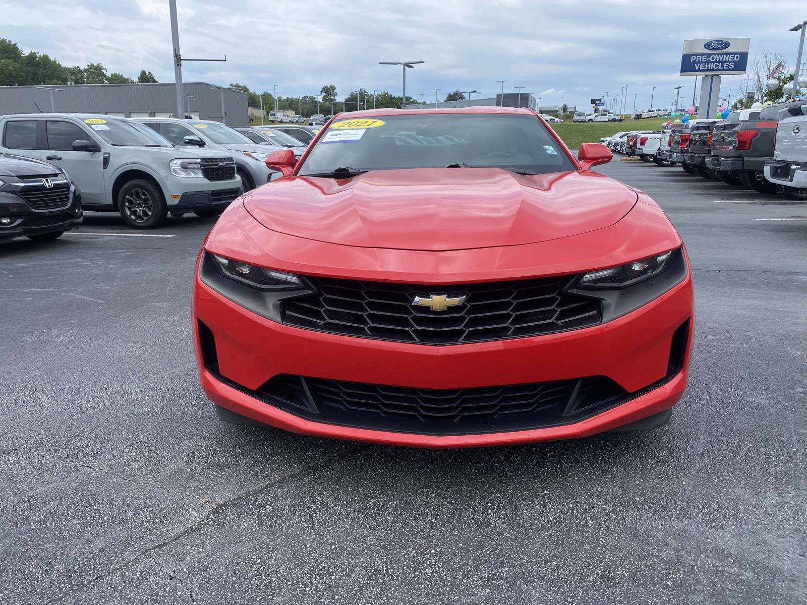 Used 2021 Chevrolet Camaro LS RWD image 2