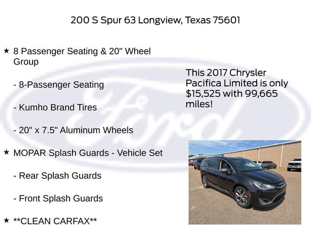 Used 2017 Chrysler Pacifica Limited FWD image 28