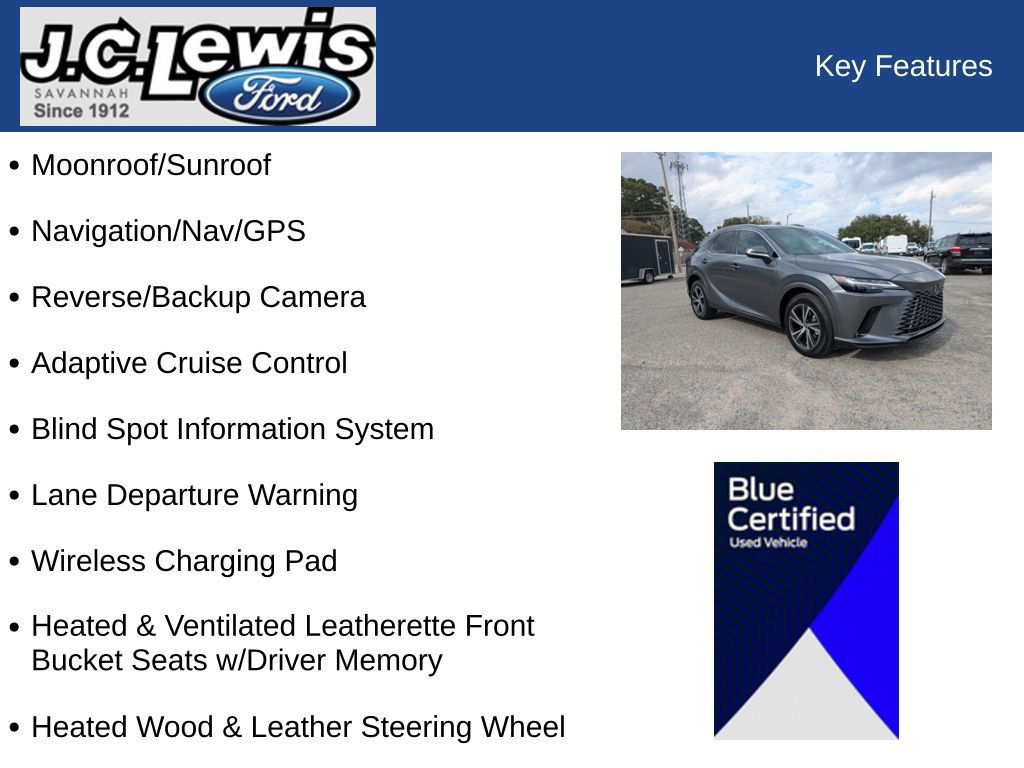 Used 2023 Lexus RX 350 Premium w/ Accessory Package (Z1) image 34