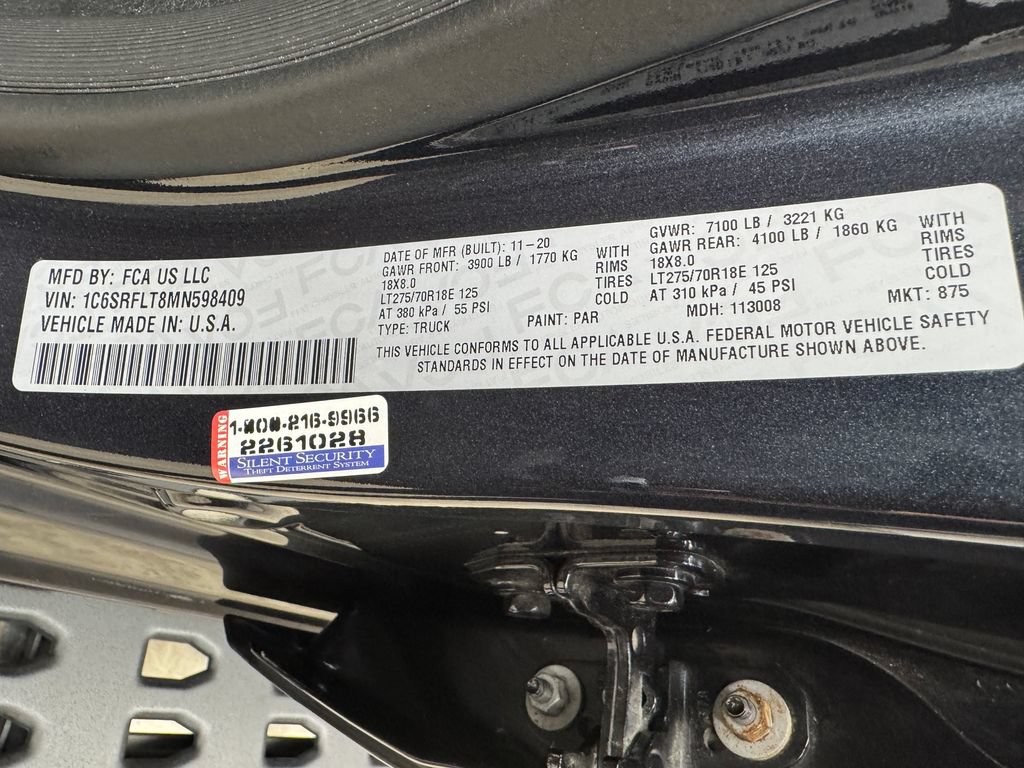 Used 2021 RAM 1500 Rebel w/ Rebel Level 1 Equipment Group AWD/4WD image 35