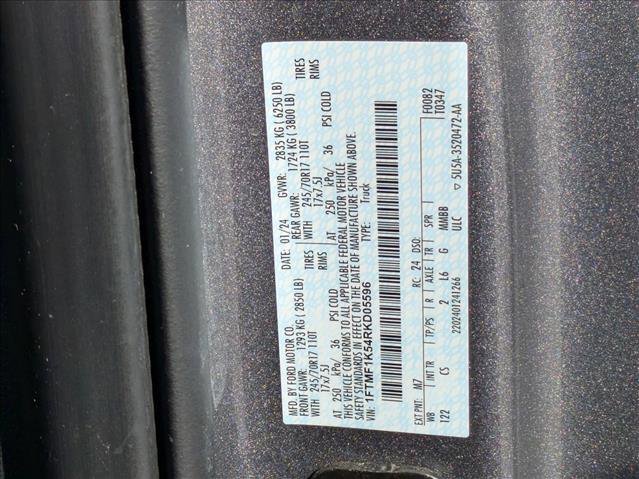 Certified 2024 Ford F150 XL w/ Equipment Group 103A High RWD image 21