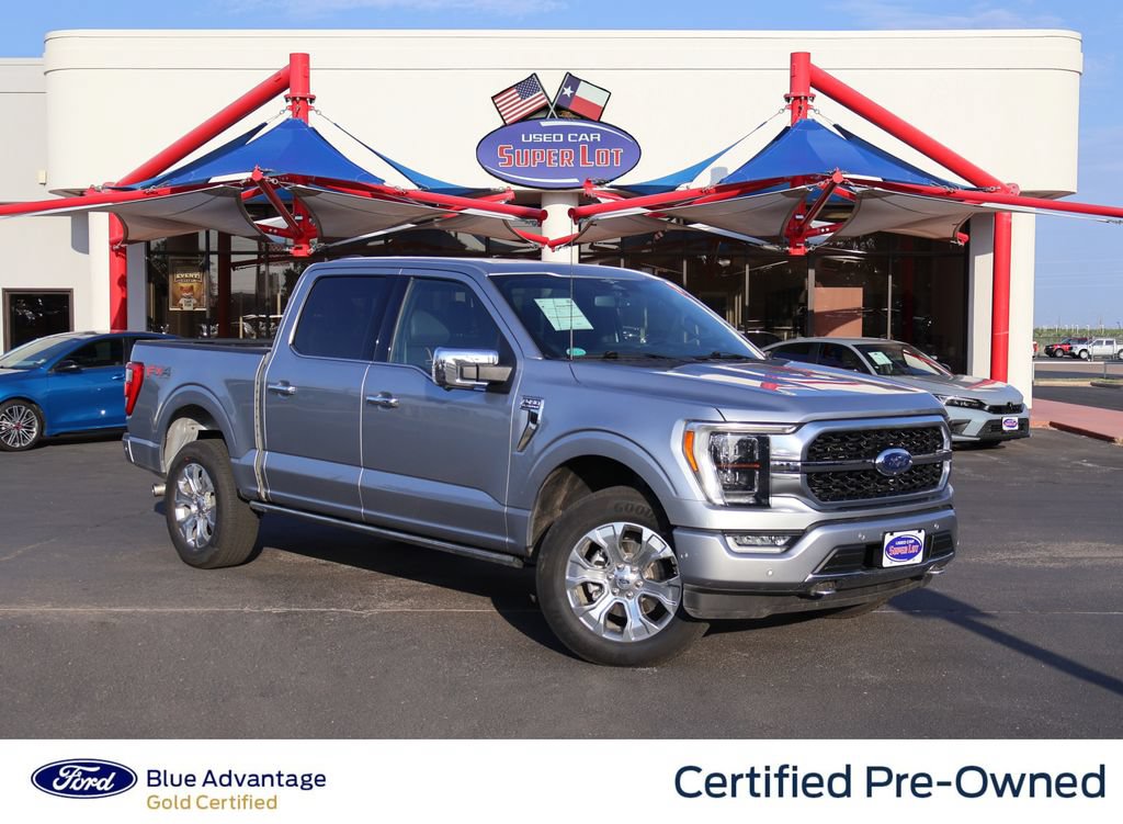 Certified 2023 Ford F150 Platinum w/ Equipment Group 701A High AWD/4WD image 1