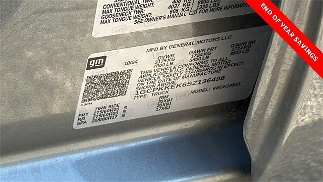 Used 2025 Chevrolet Silverado 1500 LT image 32