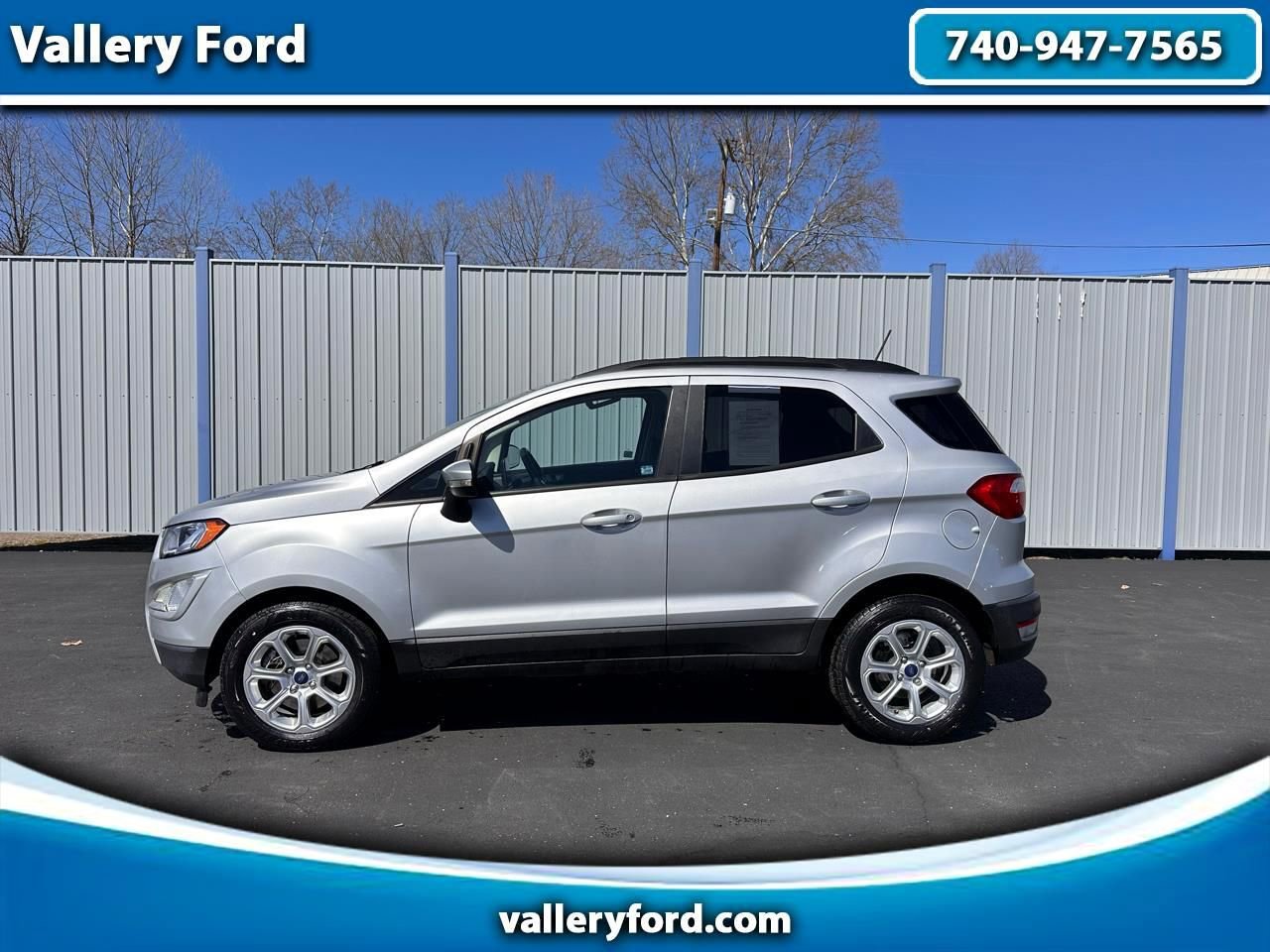 Certified 2020 Ford EcoSport SE w/ SE Convenience Package
