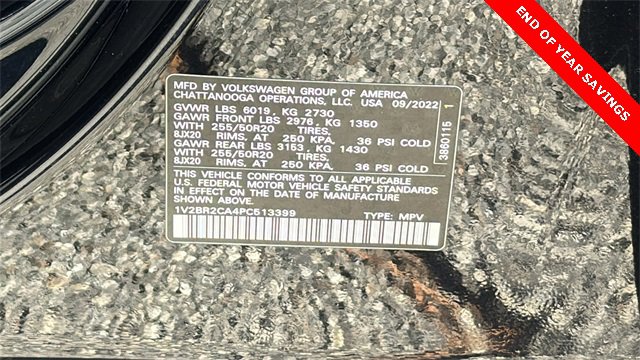 Used 2023 Volkswagen Atlas SEL image 32