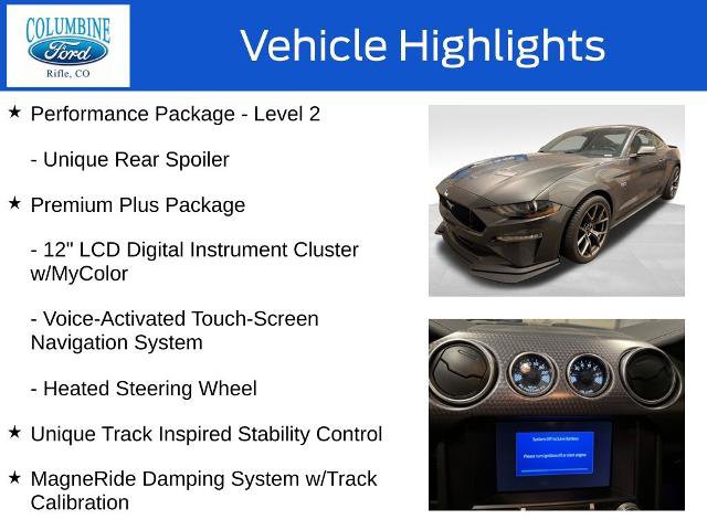 Certified 2020 Ford Mustang GT Premium w/ Performance Package - Level 2 RWD image 12