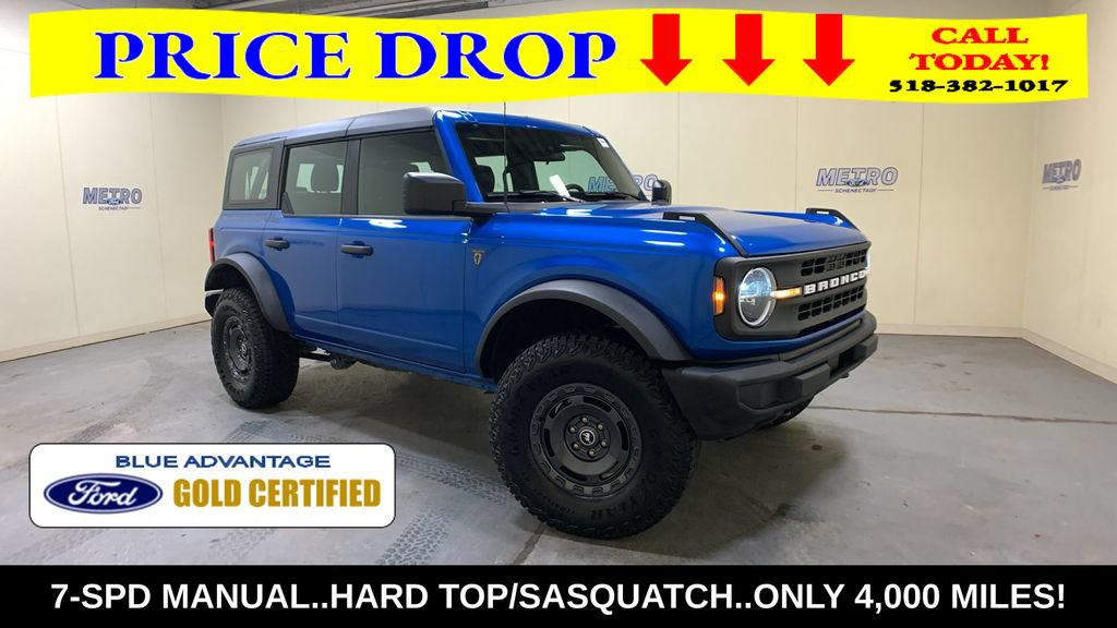 Certified 2025 Ford Bronco 4-Door w/ Sasquatch Package