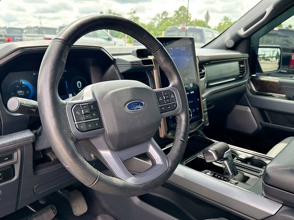 Certified 2023 Ford F150 Lightning Lariat w/ Max Trailer Tow Package AWD/4WD image 10
