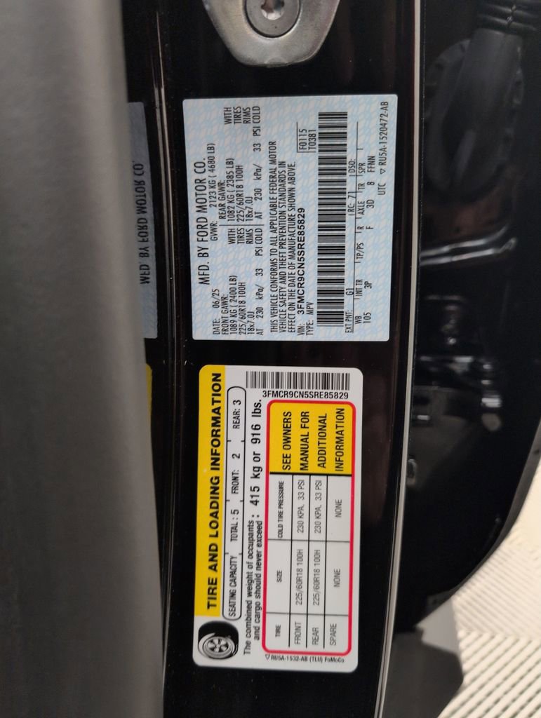 Certified 2025 Ford Bronco Sport Outer Banks w/ Outer Banks Tech Package+ AWD/4WD image 45