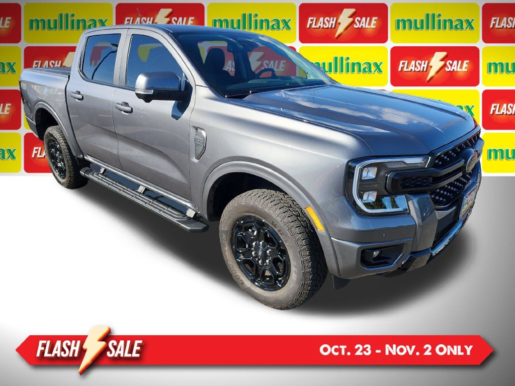 Certified 2025 Ford Ranger Lariat w/ FX4 Off-Road Package AWD/4WD 360° Tour