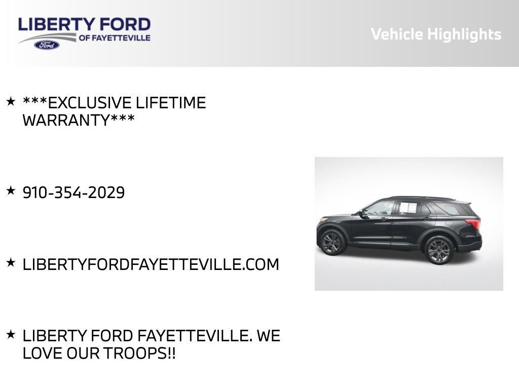 Certified 2023 Ford Explorer XLT w/ Equipment Group 202A AWD/4WD image 5