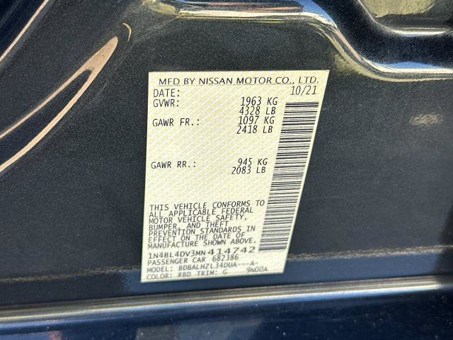 Used 2021 Nissan Altima 2.5 SV image 27