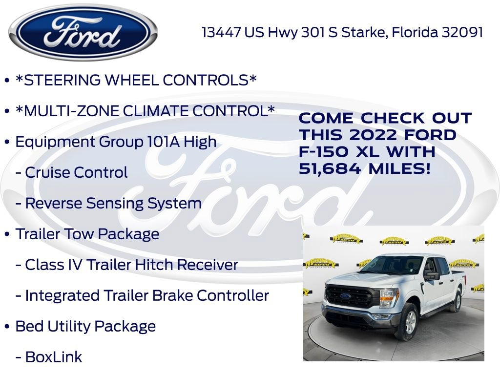 Certified 2022 Ford F150 XL w/ Trailer Tow Package image 17