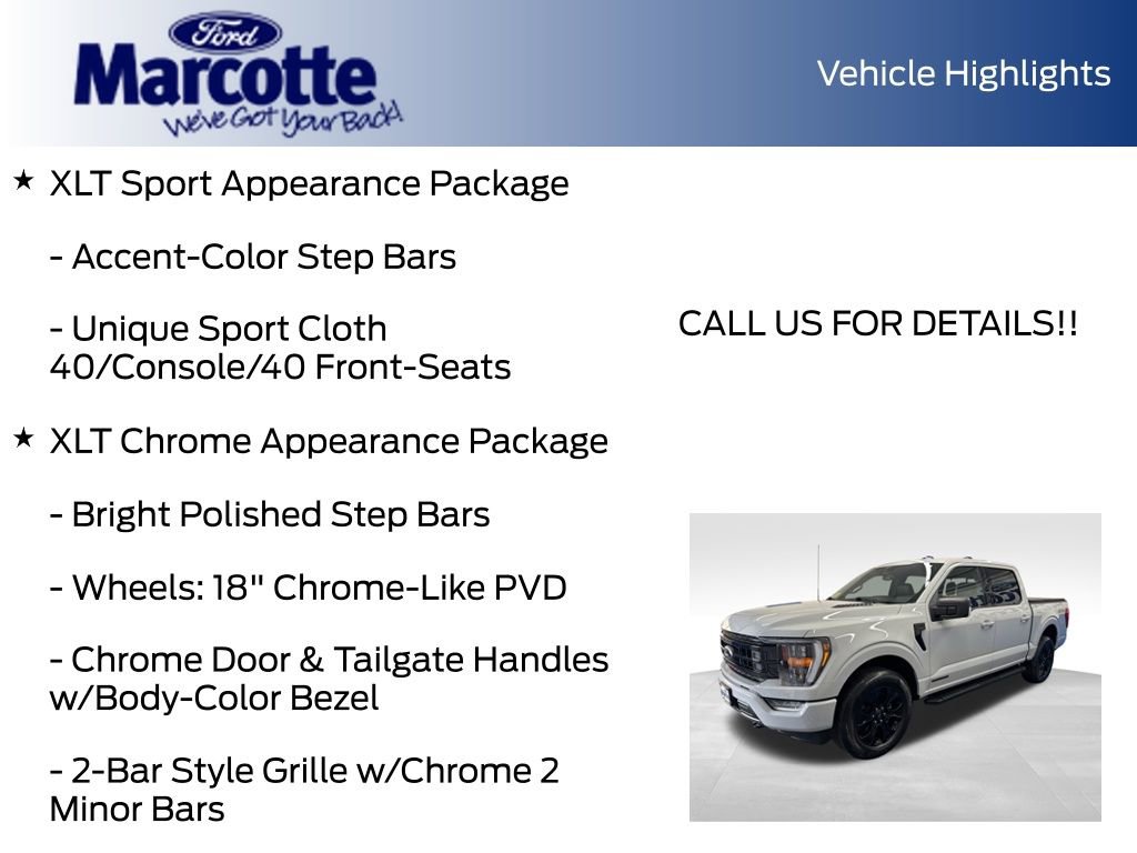 Certified 2023 Ford F150 XLT w/ Equipment Group 302A High AWD/4WD image 43