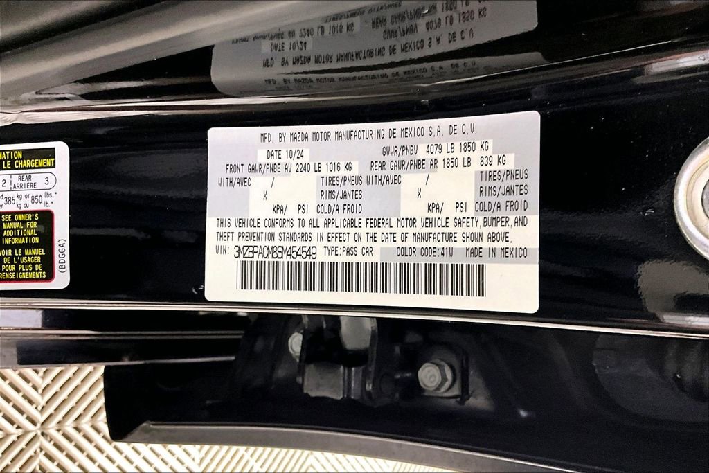 Used 2025 MAZDA MAZDA3 s FWD image 26