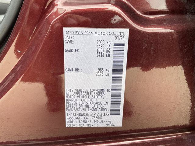 Used 2025 Nissan Altima 2.5 SV w/ SV Special Edition Package AWD/4WD image 31