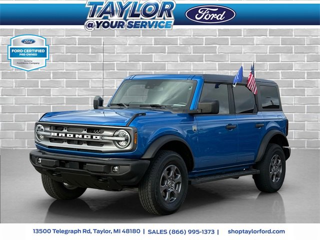 Certified 2023 Ford Bronco Big Bend