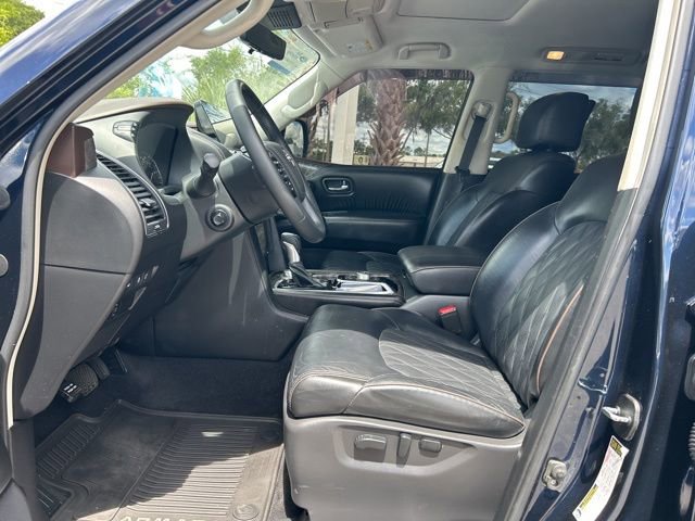 Used 2021 Nissan Armada Platinum w/ Captain's Chairs Package AWD/4WD image 11