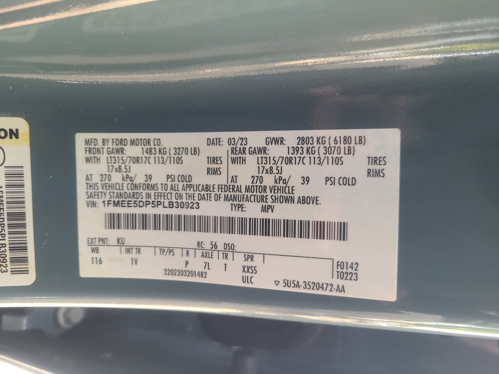 Certified 2023 Ford Bronco Badlands AWD/4WD image 25