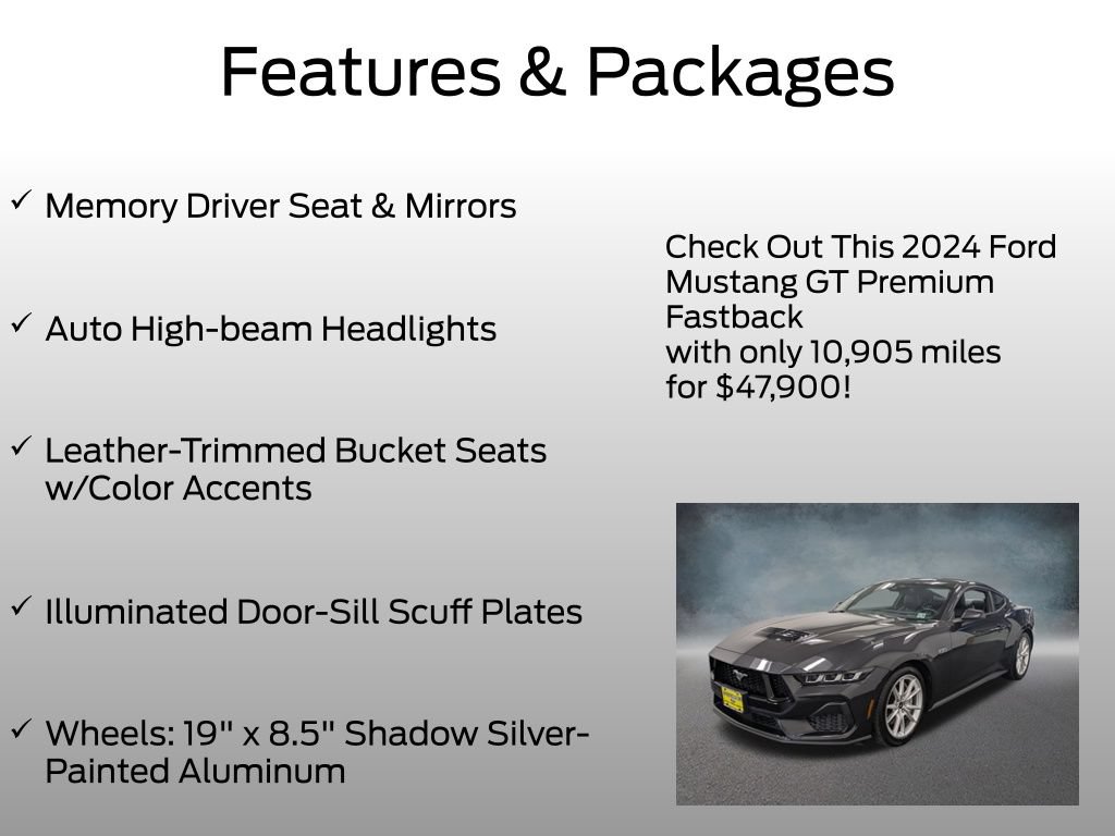 Certified 2024 Ford Mustang GT RWD image 8