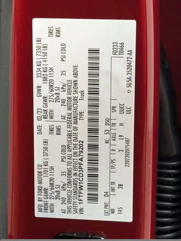 Certified 2023 Ford F150 Lariat w/ Equipment Group 502A High RWD image 32