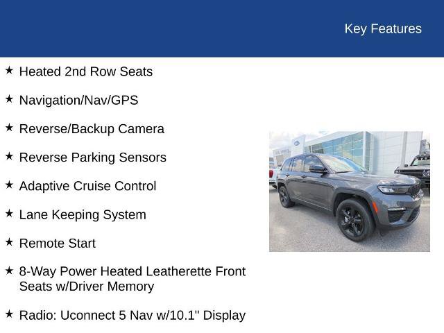 Used 2023 Jeep Grand Cherokee Limited w/ Black Appearance Package RWD image 9