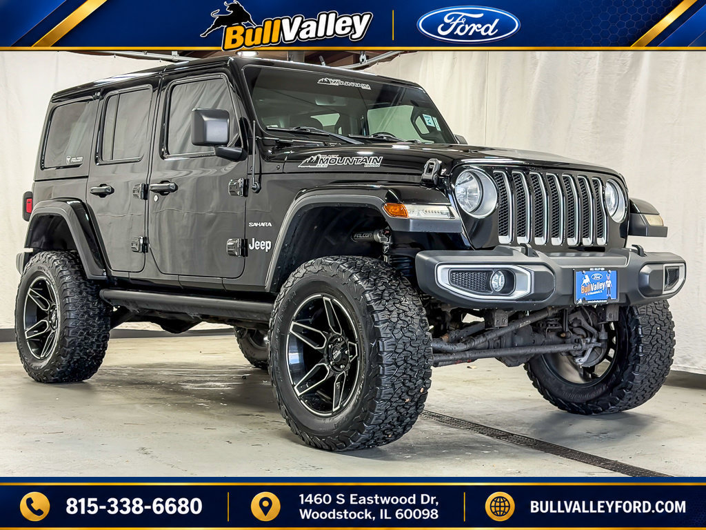 Used 2018 Jeep Wrangler Unlimited Sahara w/ Uconnect 4C Nav & Sound Group