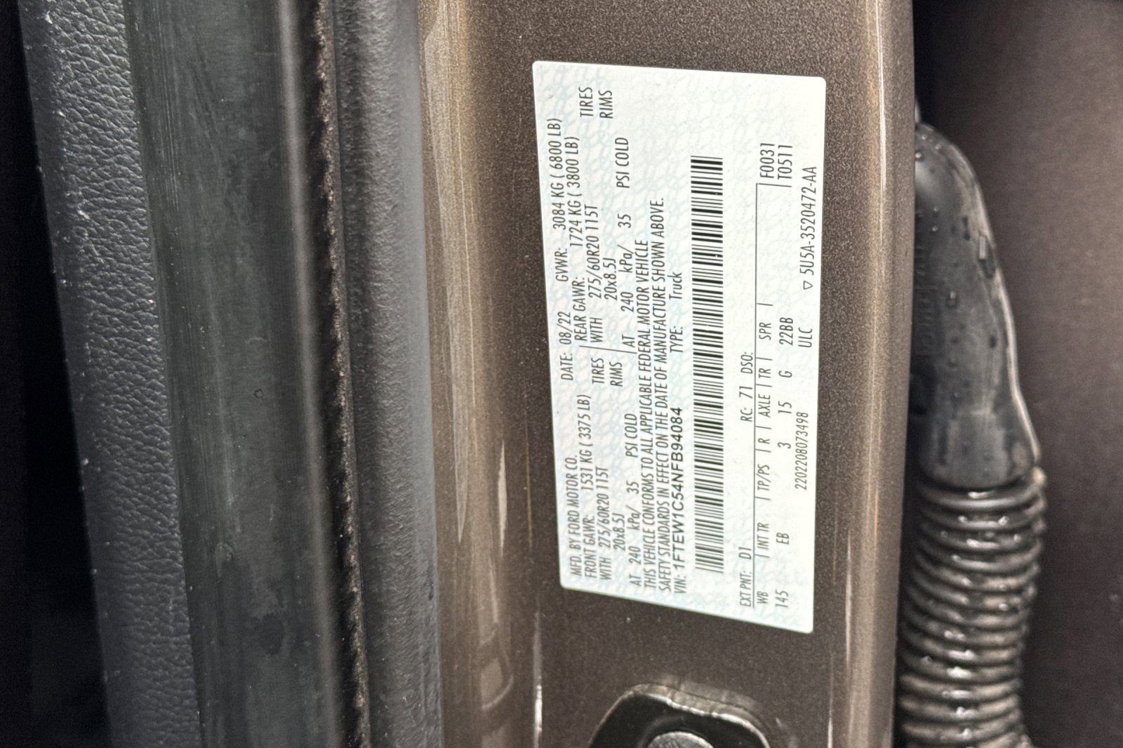 Certified 2022 Ford F150 Lariat RWD image 27