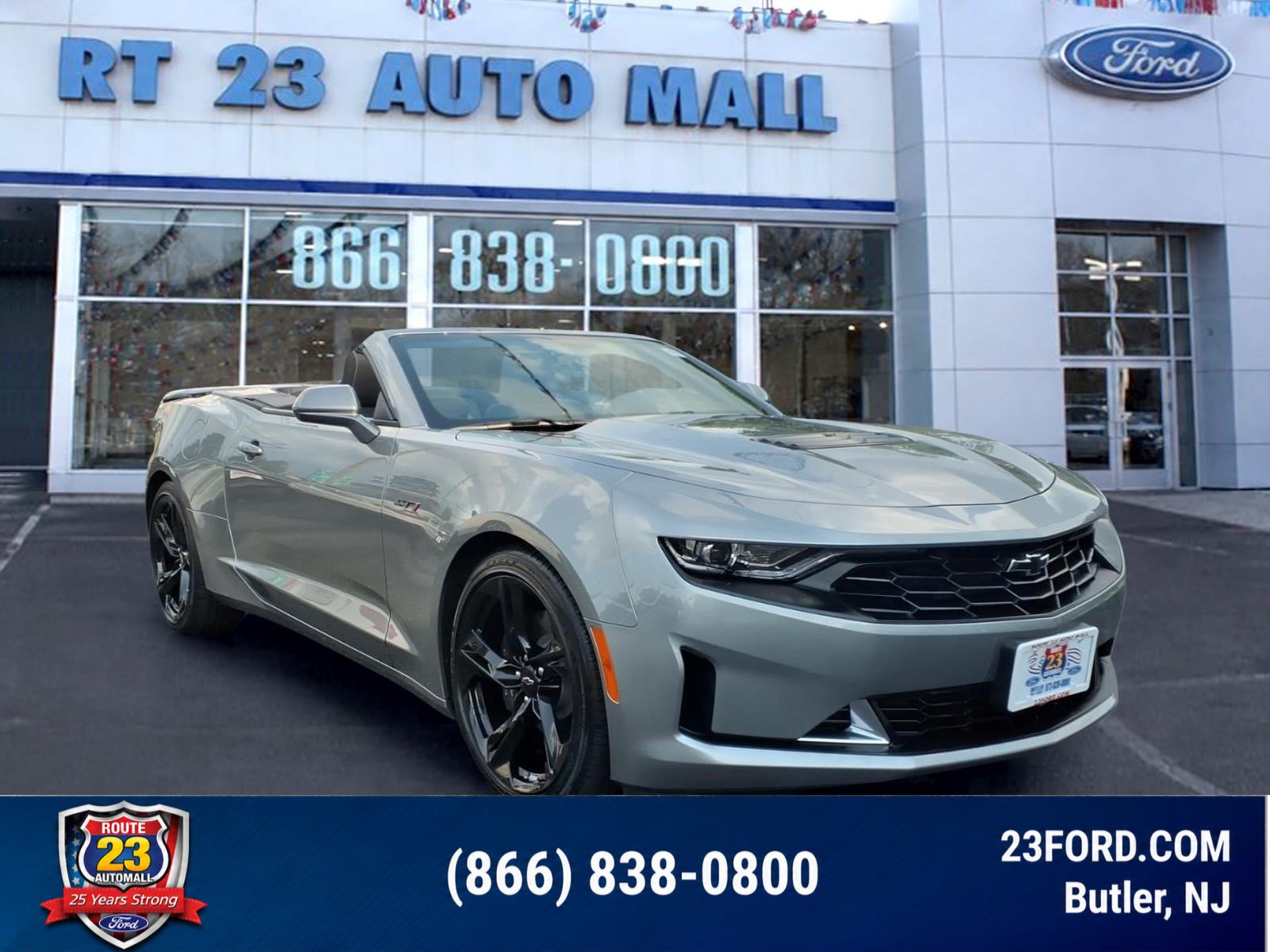Used 2023 Chevrolet Camaro LT w/ RS Package RWD image 1