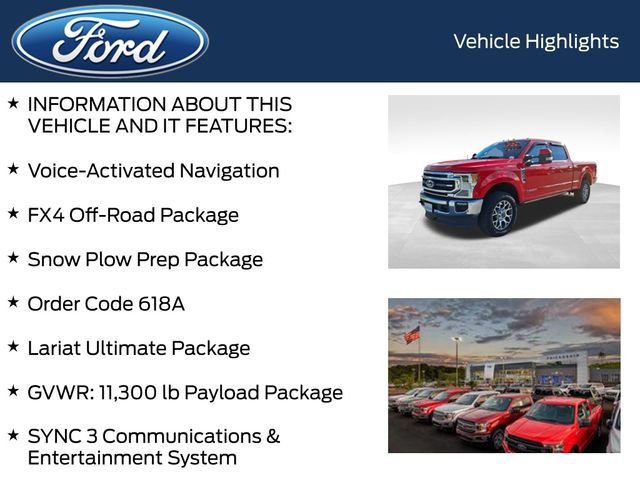 Certified 2021 Ford F350 Lariat w/ Lariat Ultimate Package AWD/4WD image 4