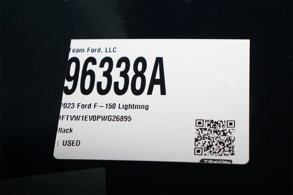 Certified 2023 Ford F150 Lightning Lariat w/ Equipment Group 511A High image 27