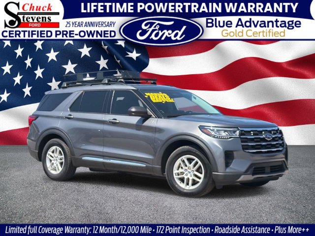Certified 2025 Ford Explorer Active RWD image 1