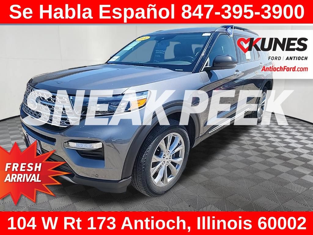 Certified 2024 Ford Explorer Limited AWD/4WD image 3