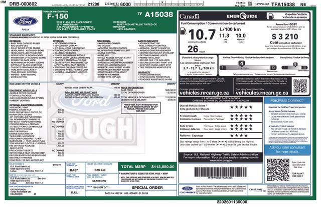 Certified 2026 Ford F150 King Ranch w/ FX4 Off-Road Package AWD/4WD image 9
