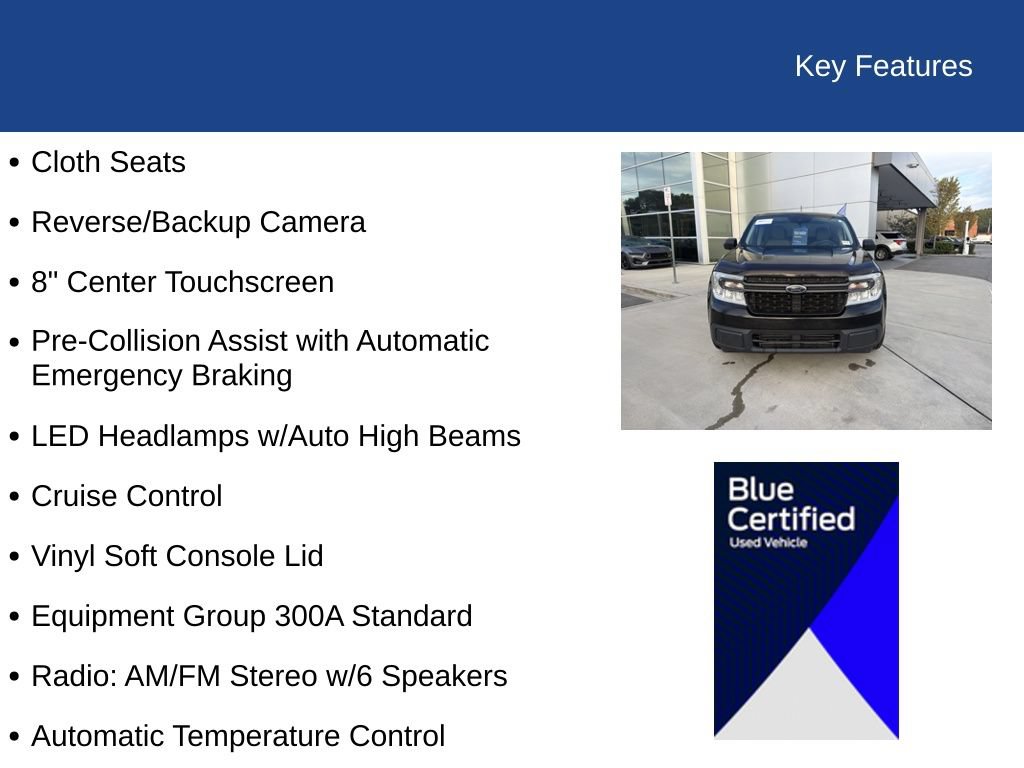 Certified 2023 Ford Maverick XLT w/ Equipment Group 300A Standard AWD/4WD image 27
