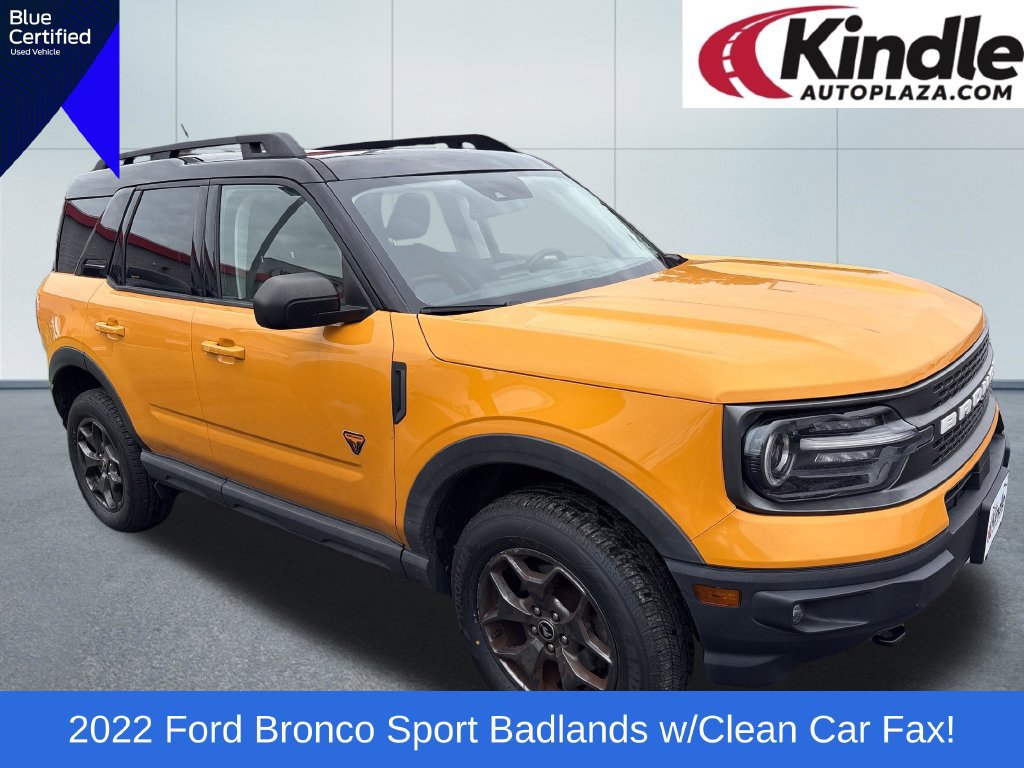 Certified 2022 Ford Bronco Sport Badlands w/ Premium Package