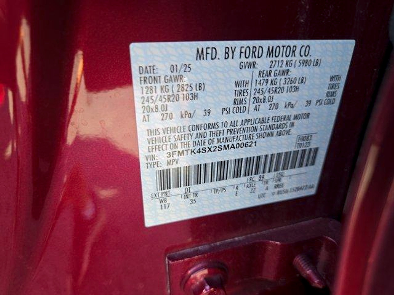 Certified 2025 Ford Mustang Mach-E GT AWD/4WD image 27
